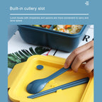 Lunch Box Simple Sealed Leak-proof Compartment Lunch Box — view 4