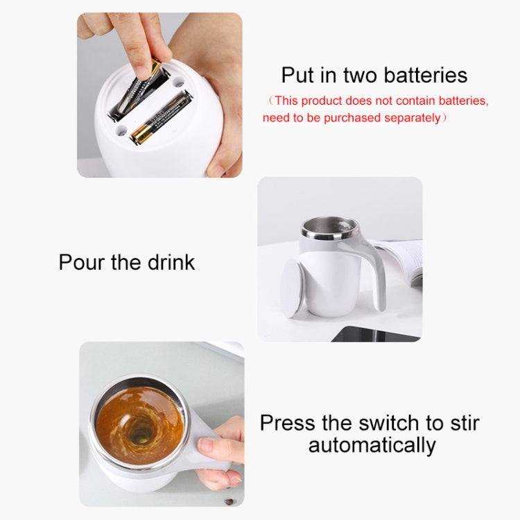 Electric Stirring Cup Milkshake Coffee Stirring Cup — Electric (Brown)