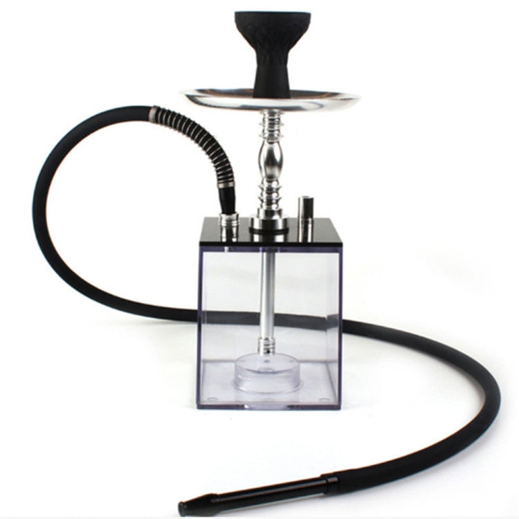 Square Acrylic Hookah Set