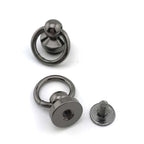 10 PCS Pure Copper Belt Ring Handle Luggage Accessories — Rose Gold