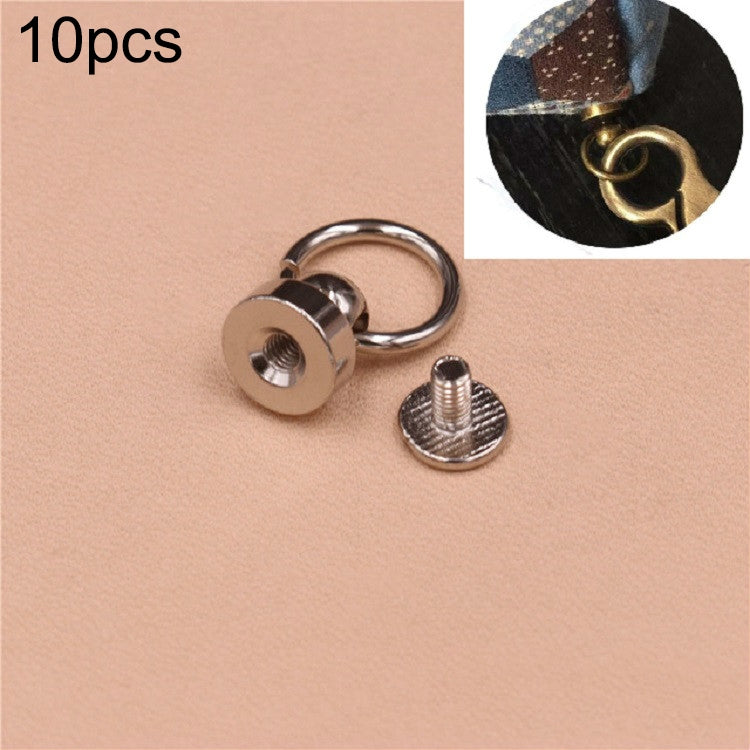 10 PCS Pure Copper Belt Ring Handle Luggage Accessories — view 8
