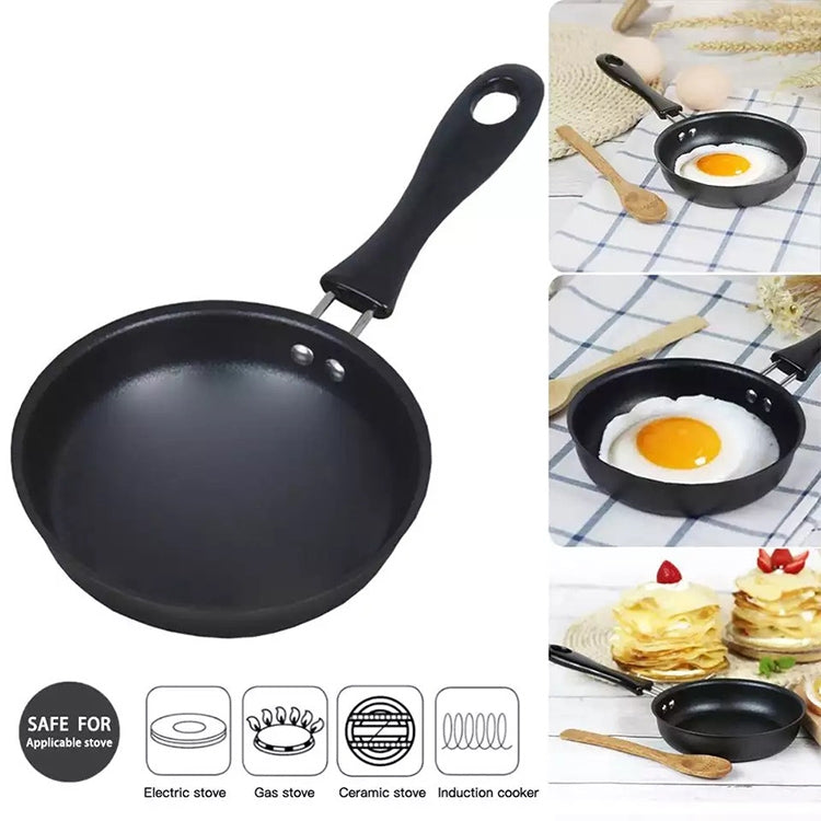 Mini Egg Frying Panpure Non-Stick Flat Bottom Pan Multicooker