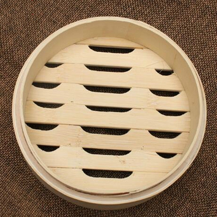 Xiaolongbao Bamboo Steamer Household Steamed Dumpling Cage Drawer Multi Layer Deepened Bamboo Steaming Rack, 10cm Cover, 10cm Cage, 13cm Cover, 13cm Cage — view 10