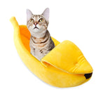 Creative Kennel Banana Shape Cat Litter Winter Warm Pet Nest