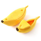 Creative Kennel Banana Shape Cat Litter Winter Warm Pet Nest — S