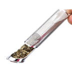 LScook Stainless Steel Tea Strainer Amazing Tea Infuser Pipe Design Touch Feel Good Holder Tool Tea Spoon Infuser Filter