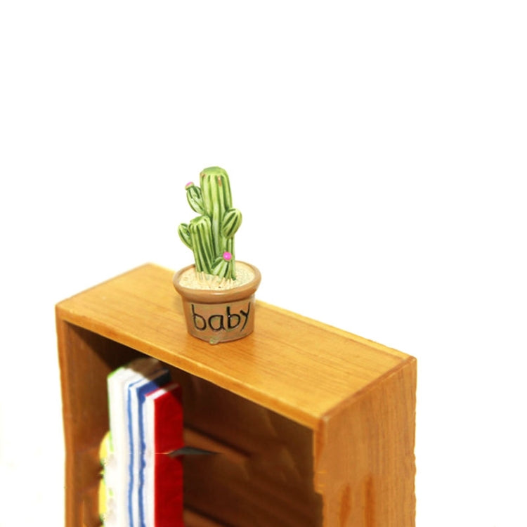 Mini Cute Potted Artificial Plant Flower Miniature Doll House Decoration Accessories — view 9