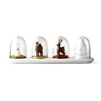4 in 1 Kitchen Animals Cartoon Shape Seasoning Bottle Set