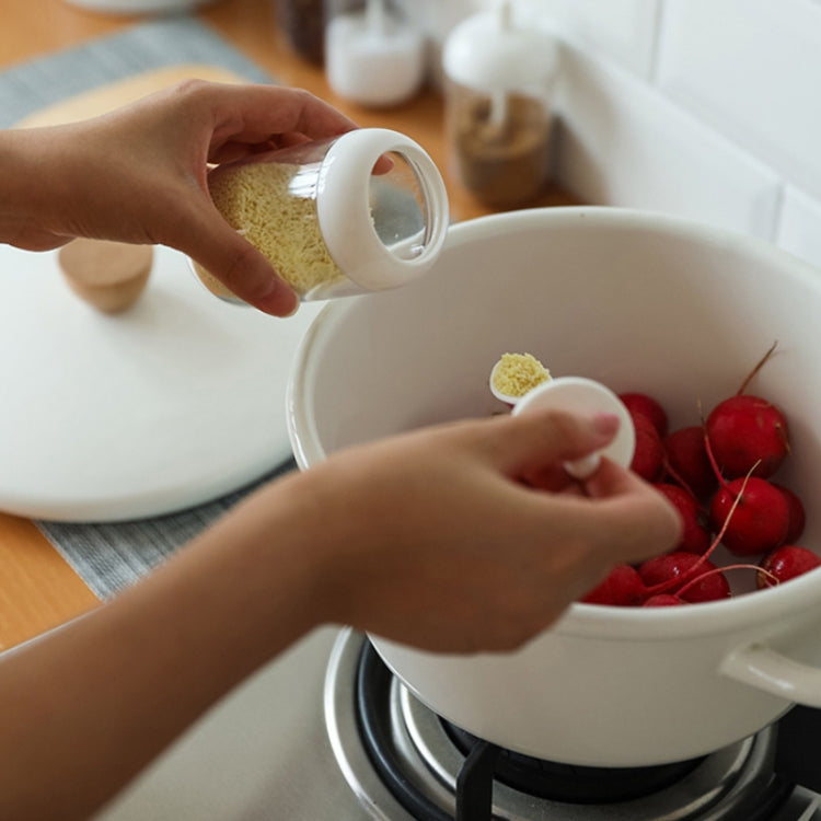 Household Simple Kitchen Round Seasoning Jar with Spoon — view 6