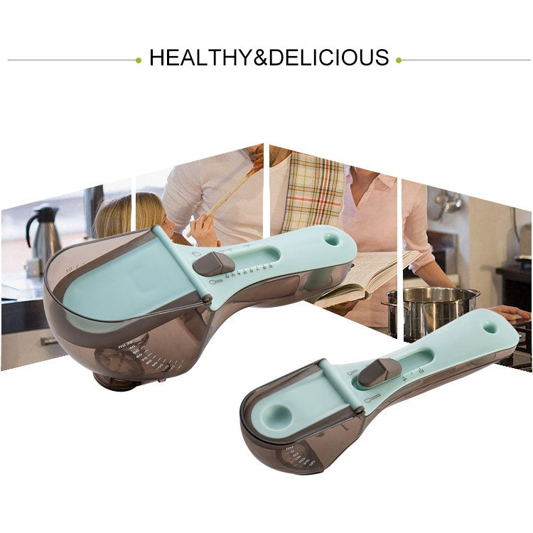 Kitchen Tool Plastic Measuring Spoon Adjustable Baking Tool Measuring Spoon — view 7