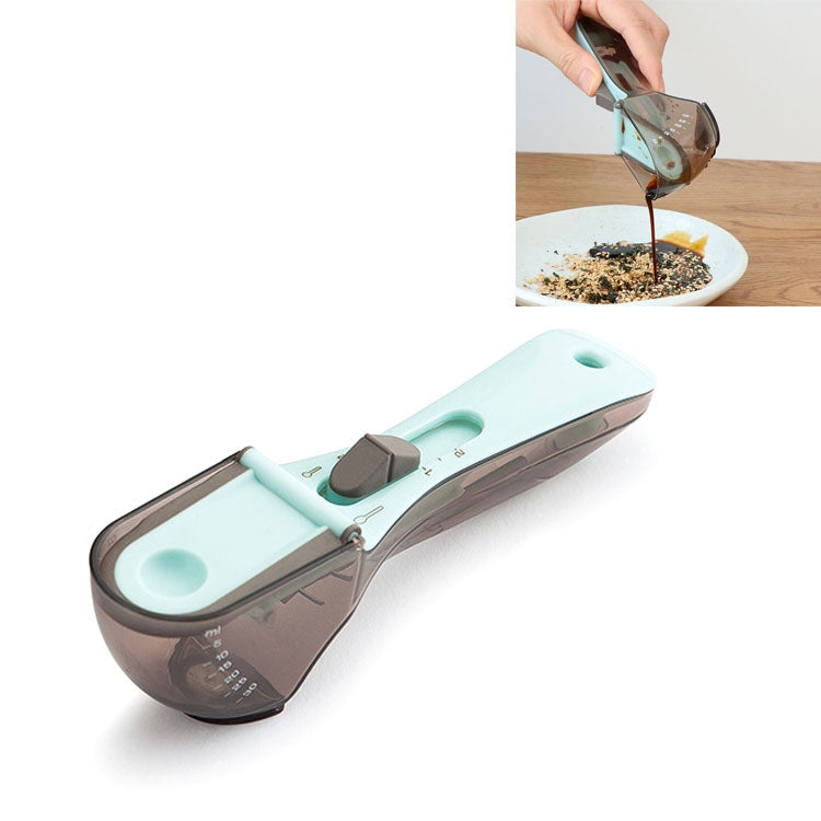 Kitchen Tool Plastic Measuring Spoon Adjustable Baking Tool Measuring Spoon — view 10