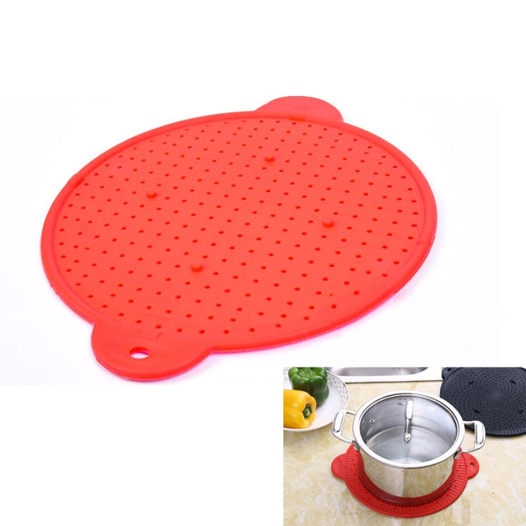 Multifunctional Food Grade Silicone Placemat Creative Kitchenware Heat Insulation Screen Filter — view 10