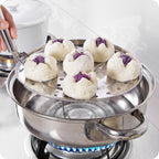 Multifunctional Waterproof Shelf Steaming Tray Stainless Steel Steaming Grid Cage Steaming Sheet Steaming Rack — view 8