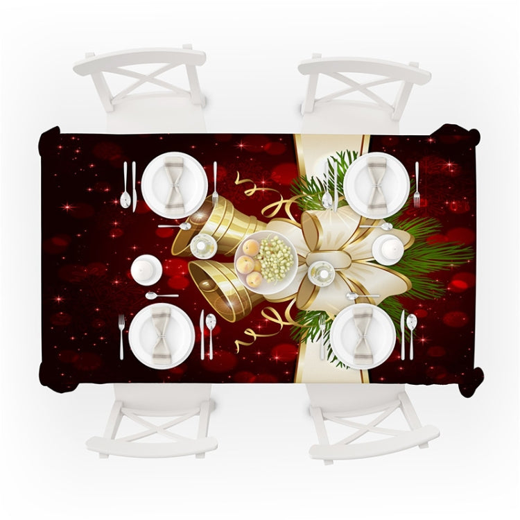 Household Rectangular Tablecloth Christmas Dining Coffee Table Cloth Decoration — 140x180cm