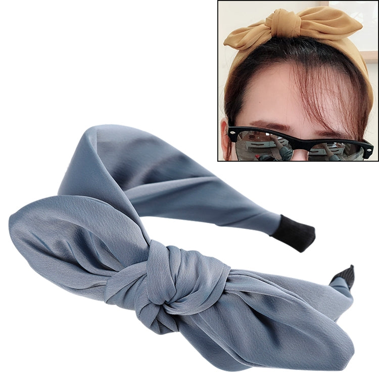 Rabbit Ears Cloth Bow Headband Girls Hair Hoop Bands Accessories