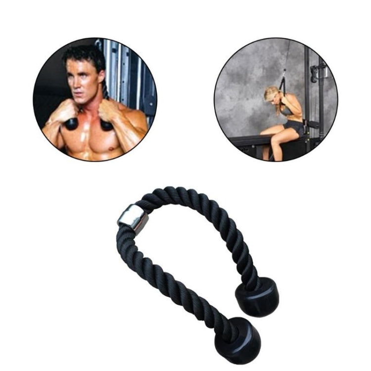 Length: 68cm, Nylon Biceps Fitness Pull Rope
