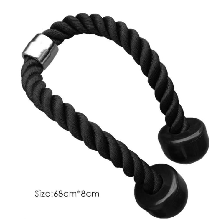 Length: 68cm, Nylon Biceps Fitness Pull Rope