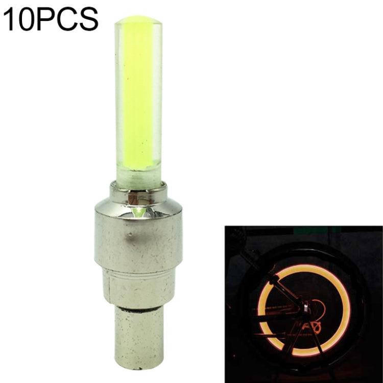10 PCS LED Bicycle Lights Wheel Tire Valve Caps Bike Accessories Cycling Lantern Spokes Lamp — view 11