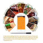 BBQ Kitchen Wireless Bluetooth Smart Food Oven Thermometer — view 5