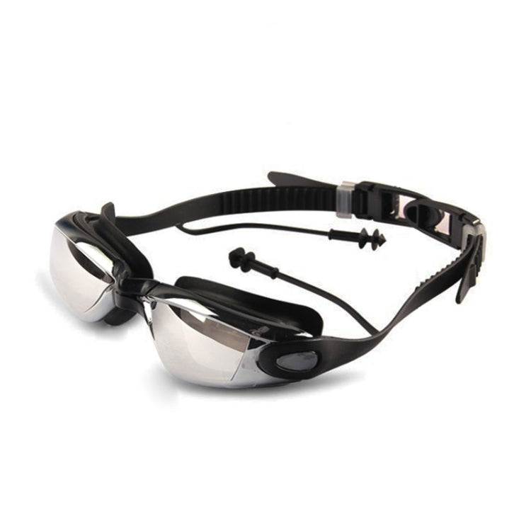 YJ003 Electroplating HD Anti-fog Swimming Glasses Waterproof Diving Equipment for Man and Women