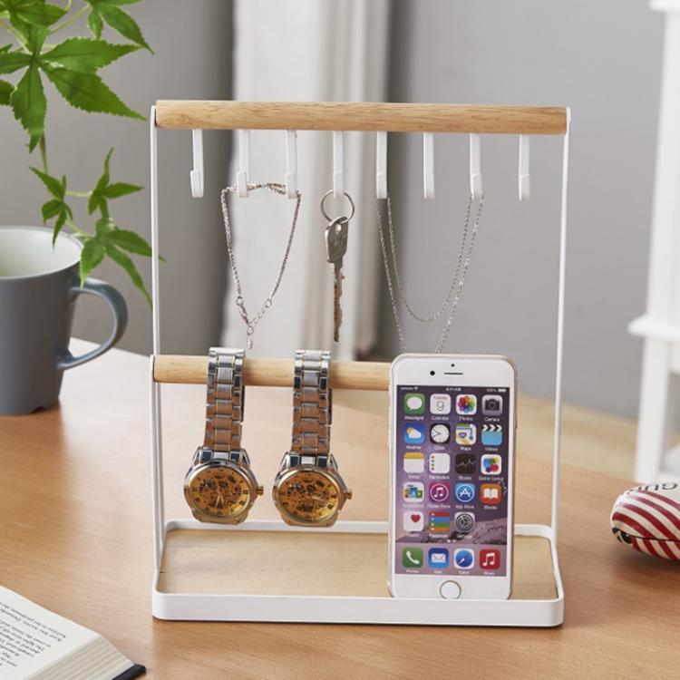 Hook Jewelry Rack Mobile Phone Jewelry Glasses Desktop Two-layer Display Rack — Jewelry Rack