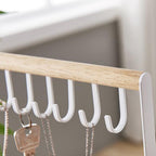 Hook Jewelry Rack Mobile Phone Jewelry Glasses Desktop Two-layer Display Rack — view 3