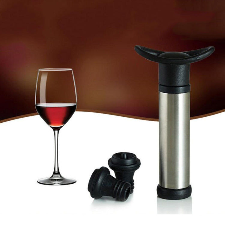 Champagne Stopper Red Wine Vacuum Pump, Stainless Steel Wine Stopper