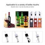 5 PCS Glass Bottle Stopper Stainless Steel Oil Stopper Silicone Stopper — view 7