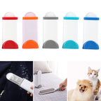 Small Mini multifunctional Electrostatic Brush Pet Fur Cleaner Brush Pet Hair Remover — Gray