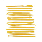 2 Sets Mini Fondant Styling Engraving Group Tools Cake Engraving Pen — 28 PCS Yellow