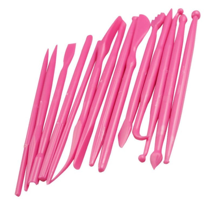 2 Sets Mini Fondant Styling Engraving Group Tools Cake Engraving Pen — Yellow