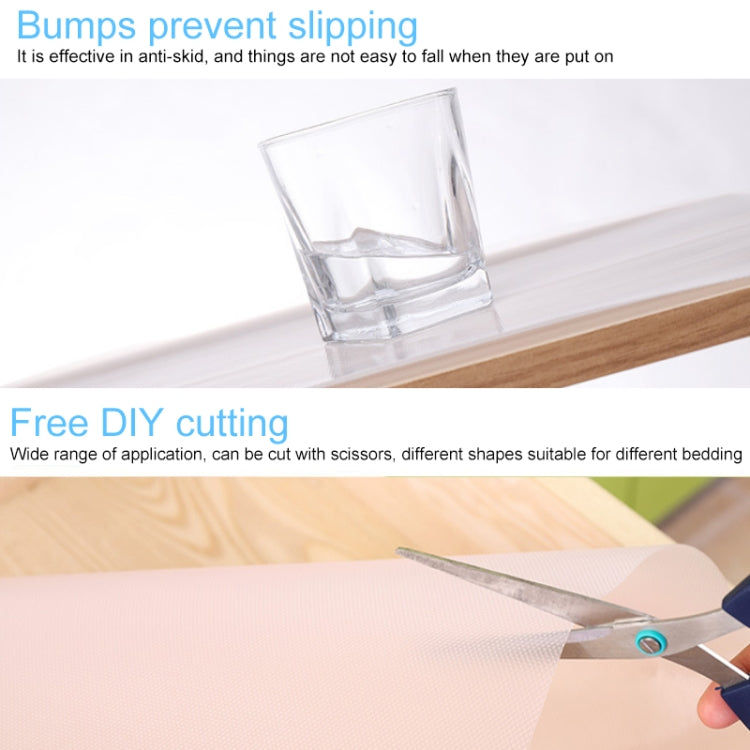 Diamond Texture Cut off Cabinet Drawer Waterproof Dustproof Pad Mat — 60x150cm