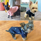 Pet Fall and Winter Five-pointed Star Pattern Sweater Pet Warm Clothes — view 6