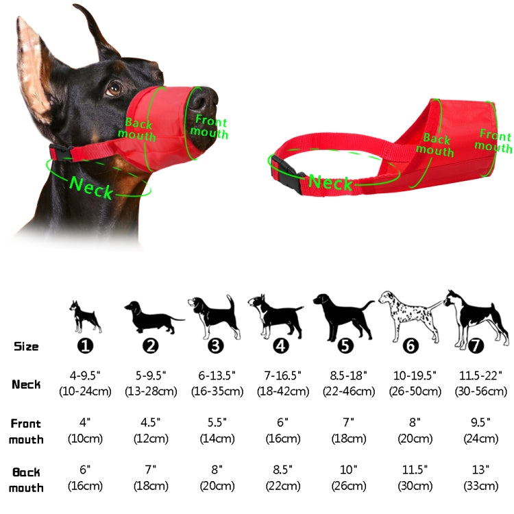 Pet Supplier Dog Muzzle Breathable Nylon Comfortable Soft Mesh Adjustable Pet Mouth Mask Prevent Bite — view 5