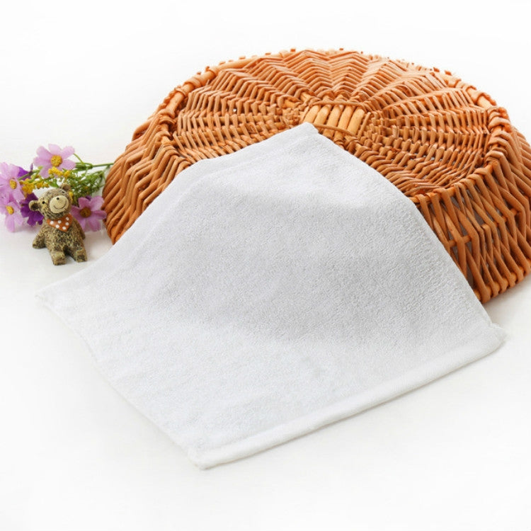 2 PCS Wood Fiber Small Square Dish Towel — White