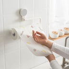 Washable Printed Lazy Rag Kitchen Non-woven Towel Wet and Dry Dual-use Clean Degreasing Disposable DishCloth — Tableware