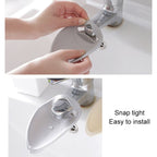 Faucet Extender Solid Color Sink Handle Extension Toddler For Bathroom Children Hand Wash — Grey