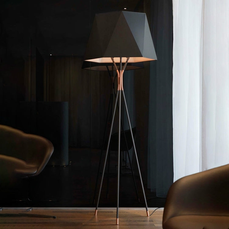Creative Simple Three-legged Floor Lamp Living Room Bedroom Model Room Light Decorative Light — view 7