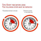 Kitchen Timer Countdown Timer with Magnetic Stainless Steel Timer — view 5