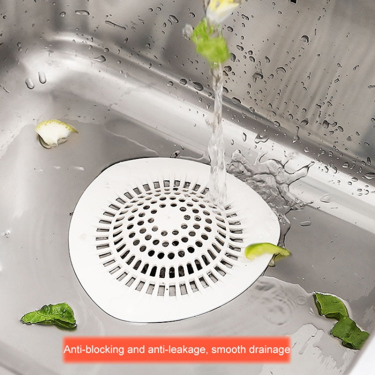 Silicone Kitchen Sink Strainer Bathroom Hair Catcher — view 5