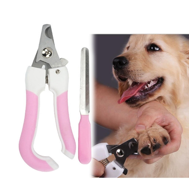 Two-piece Pet Toe Stainless Steel Cat and Dog Nail Clipper Filee — view 11