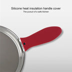 Silicone Pot Holder Handle Anti Slip Cover for Kitchen Thick Soft Pot Handle — view 7