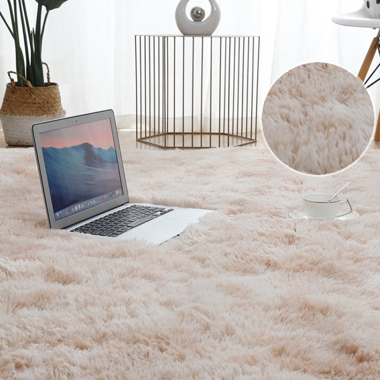 Luxury Rectangle Square Soft Artificial Wool Sheepskin Fluffy Rug Fur Carpet — 120x160cm
