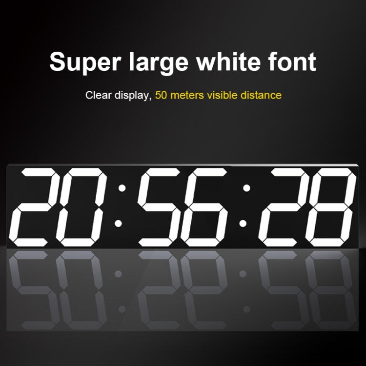 Creative LED Digital Wall Clock Multi-function WIFI Clock