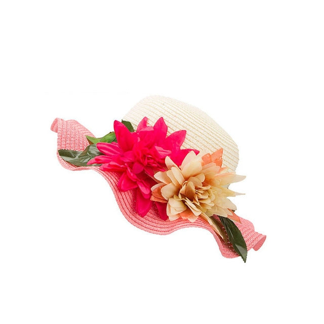 Sun Hats Summer Hats Flower Large Eaves Straw Beach Cap Straw Hat — view 7