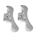2 PCS Stainless Steel Bottle Opener Can Opener Multifunctional Kitchen Tool