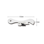 2 PCS Stainless Steel Bottle Opener Can Opener Multifunctional Kitchen Tool — view 4