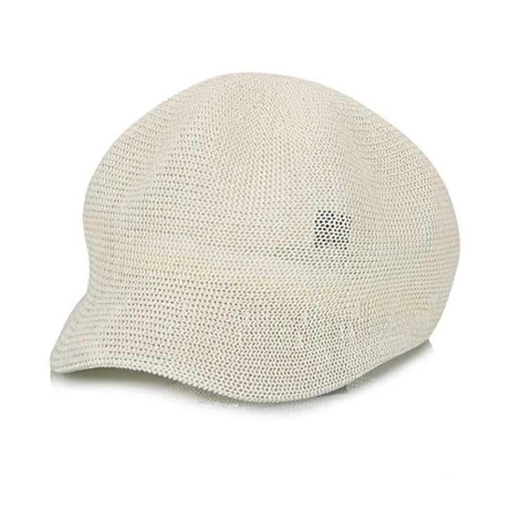 Spring and Summer Korean Version of the New Light Body Solid Color Casual Bump Beret Hat Female Outdoor Fashion Duck Tongue Octagonal Cap