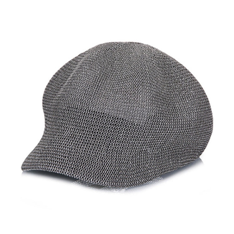 Spring and Summer Korean Version of the New Light Body Solid Color Casual Bump Beret Hat Female Outdoor Fashion Duck Tongue Octagonal Cap — view 9