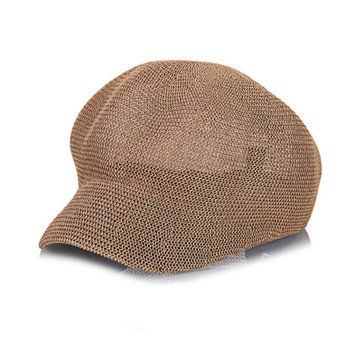Spring and Summer Korean Version of the New Light Body Solid Color Casual Bump Beret Hat Female Outdoor Fashion Duck Tongue Octagonal Cap — view 10